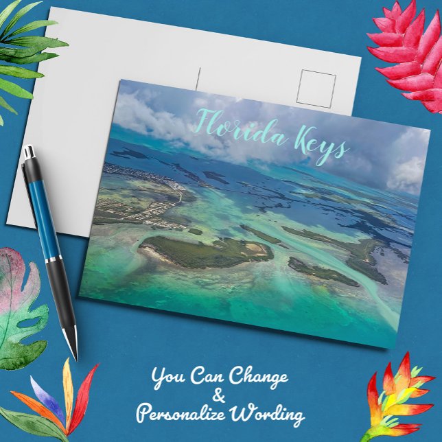 Cartão Postal No Ar Acima de Key West Florida (Criador carregado)