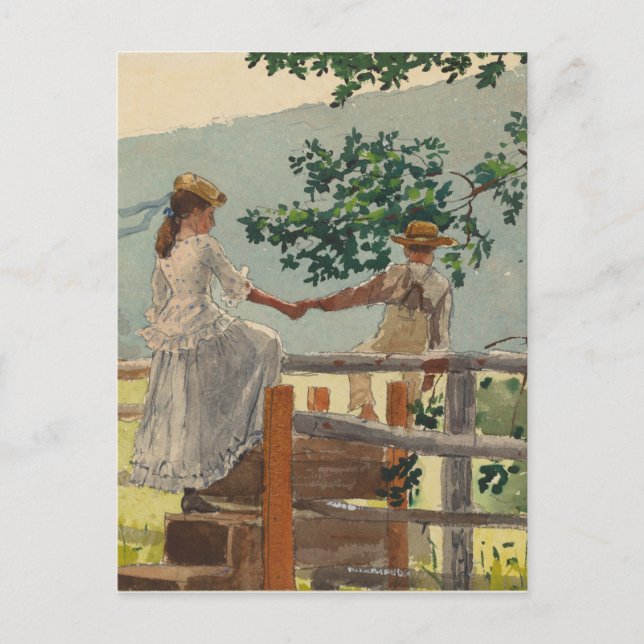 Cartão Postal No bloco (Frente)