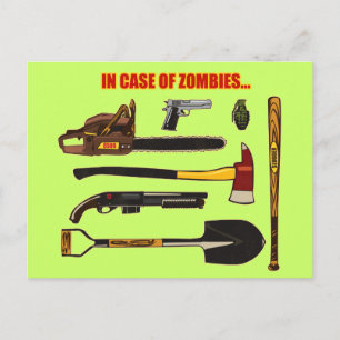 Cartão Postal No caso de Zombies...