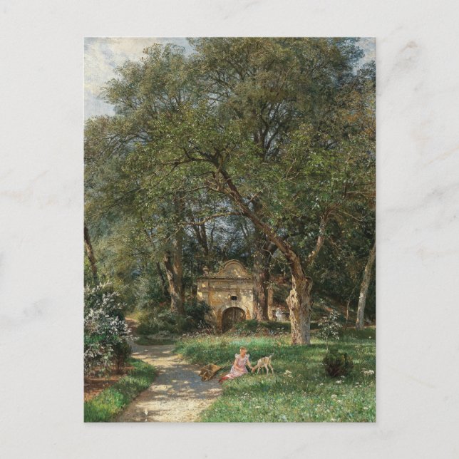 Cartão Postal No Castelo Park | Hugo Darnaut (Frente)