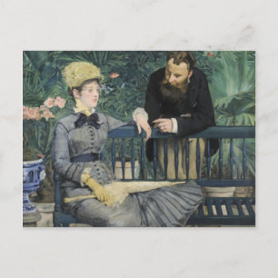 Cartão Postal No Conservatório Edouard Manet 