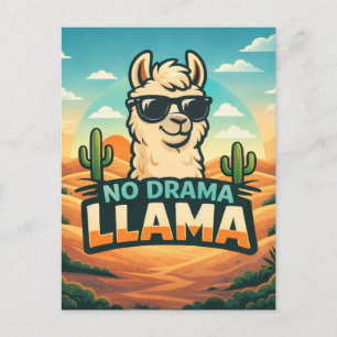 Cartão Postal No Drama Llama - Reino das Criaturas
