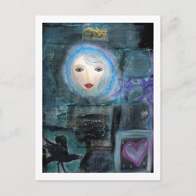 Cartão Postal No escuro (Frente)