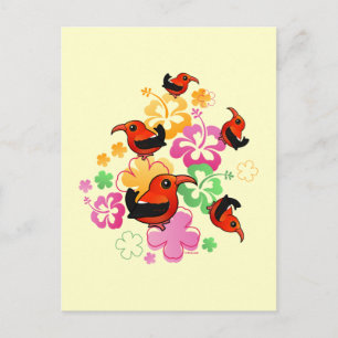 Cartão Postal No estilo havaiano "I'iwi