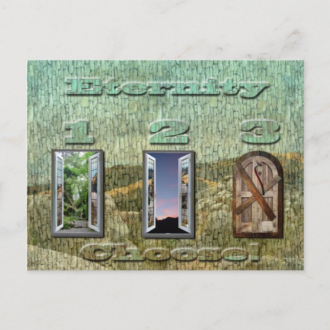 Cartão Postal No Inferno dos Portos (Frente)