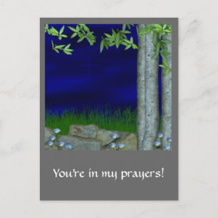 CARTÃO POSTAL NO JARDIM