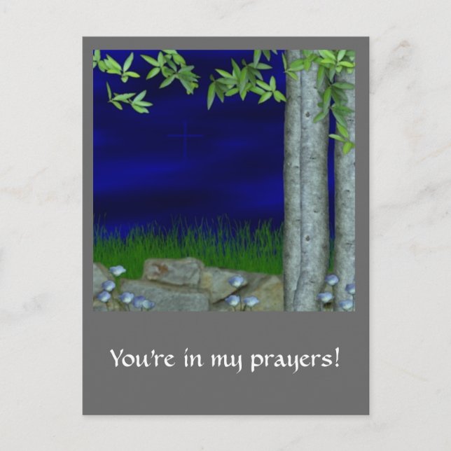 CARTÃO POSTAL NO JARDIM (Frente)