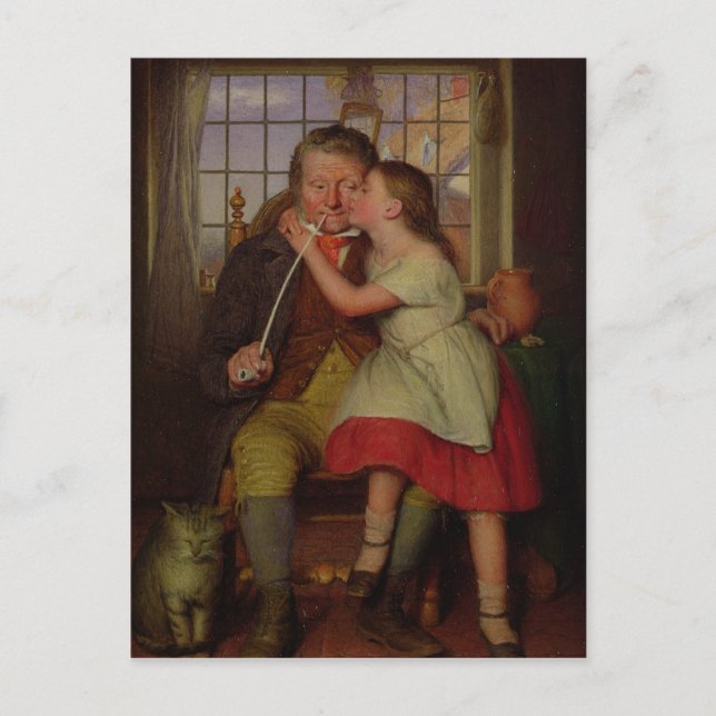 Cartão Postal No Joelho do Avô (Frente)