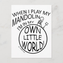 Cartão Postal No Meu Pequeno Mundo Bandolim