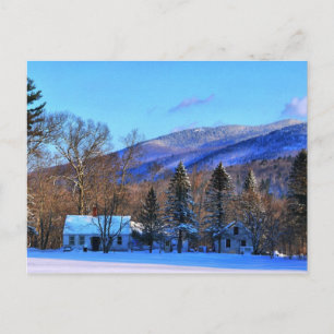 Cartão Postal No meu quintal - Cartão-postal da Nova Inglaterra