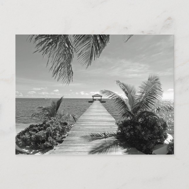 Cartão Postal No oceano (Frente)