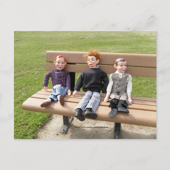 Cartão Postal No parque (Frente)