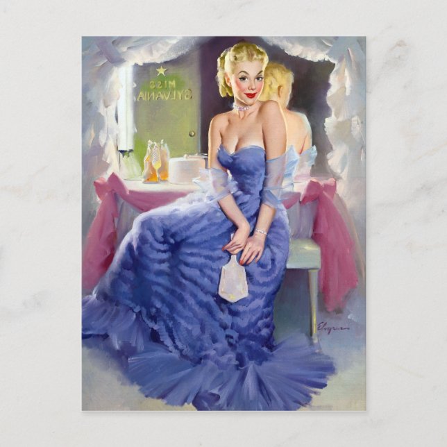 Cartão Postal No pino espelho para cima (Frente)