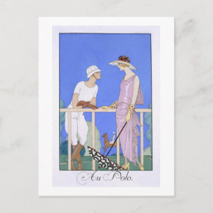 Cartão Postal No Polo, 1920-29 (impressão de pochoir)