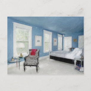 Cartão Postal No quarto