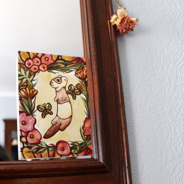 Cartão Postal "No Quintor Jardim Ferreto, um devotado jardineiro (Criador carregado)