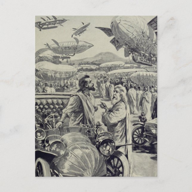 Cartão Postal "No Show aéreo"  (Frente)