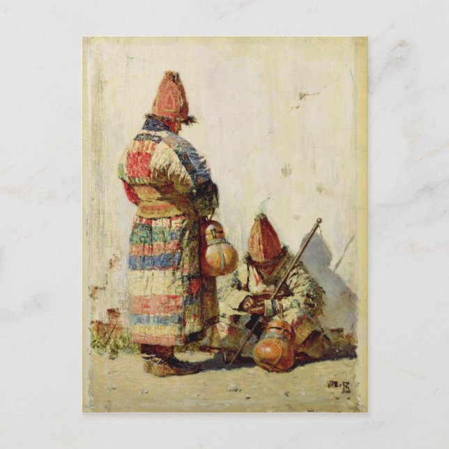 Cartão Postal No Turquestão (Frente)