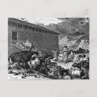 Cartão Postal Noah e a Arca