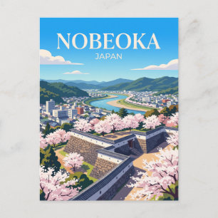 Cartão Postal Nobeoka Japão