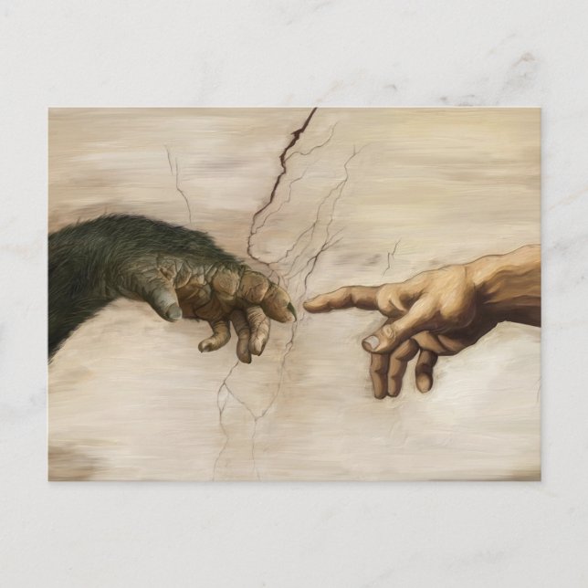 Cartão Postal Noble Beasts - Creation of Apekind (Frente)