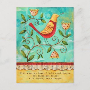 Cartão Postal Noble Bird- Cartão-postal