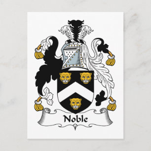 Cartão Postal Nobre Family Crest