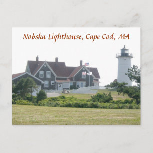 Cartão Postal Nobska Lighthouse, Cape Cod, Cartão-postal MÃE nº 