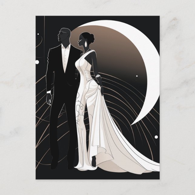 CARTÃO POSTAL NOIR ELEGANCE Nº 1 (Frente)