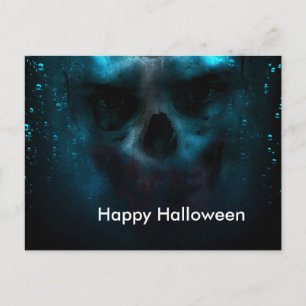 Cartão Postal Noite Assustadora do Halloween