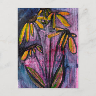 Cartão Postal Noite Blooms