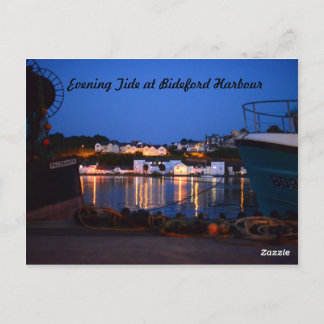 Cartão Postal Noite de Bideford Harbor