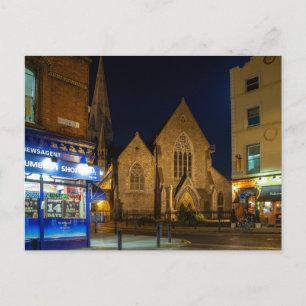 Cartão Postal Noite de Dublin
