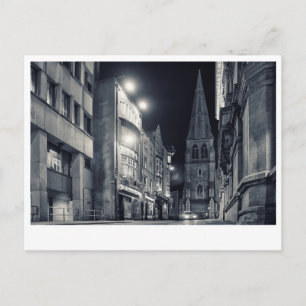 Cartão Postal Noite de Dublin City