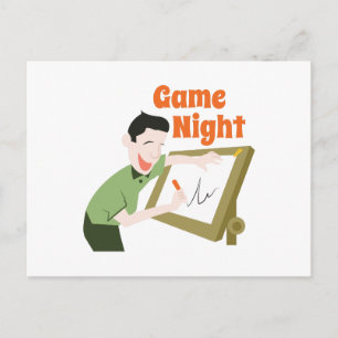 Cartão Postal Noite de jogo