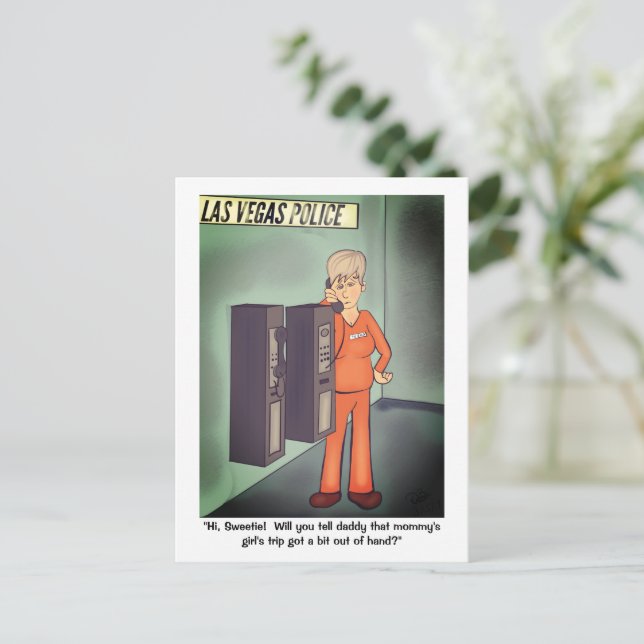 Cartão Postal Noite de Menina (Em pé/Frente)