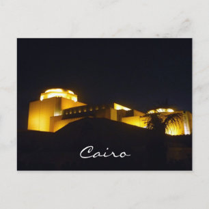 Cartão Postal noite de ópera do cairo