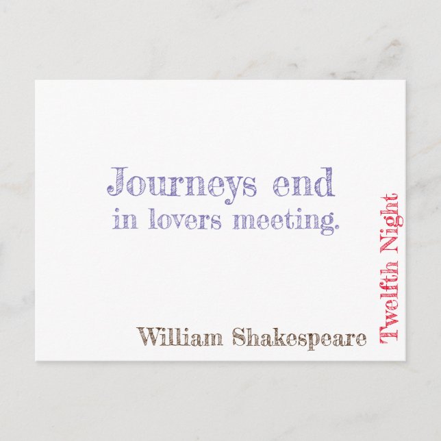 Cartão Postal Noite de Reis (Frente)