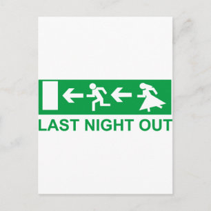 Cartão Postal noite de solteiro