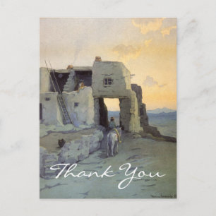 Cartão Postal Noite de Wachtel, Pueblo de Walpi