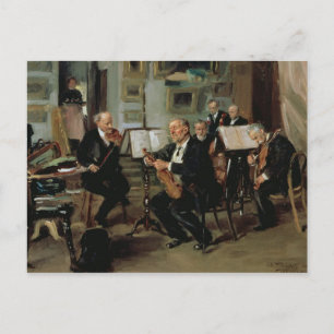 Cartão Postal Noite Musical, 1906