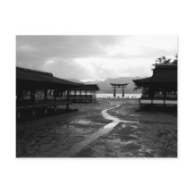 Noite no Shrine de Itsukushima