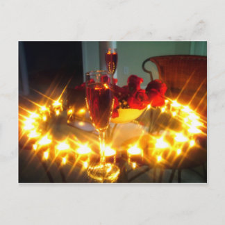 Cartão Postal Noite Romântica