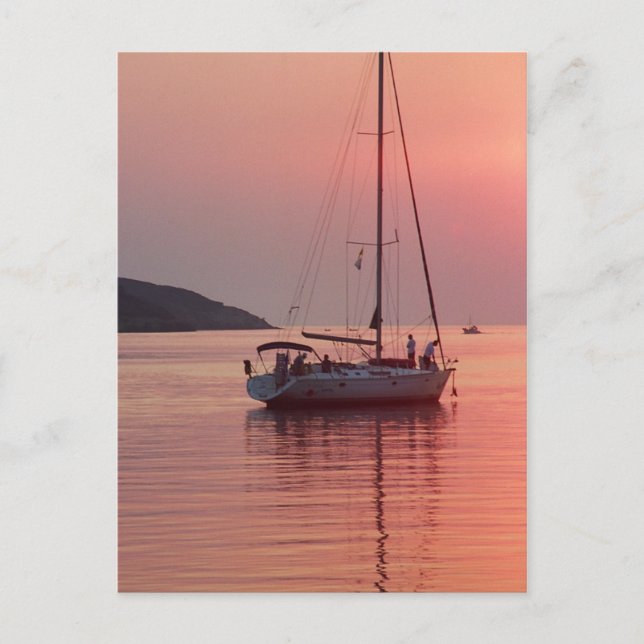 Cartão Postal Noite tranquila (Frente)