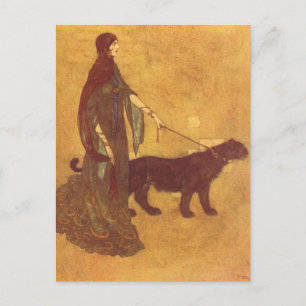 Cartão Postal Noites árabes de Dulac