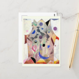 Cartão Postal Noites Persas por Paul Klee, Abstrato Art