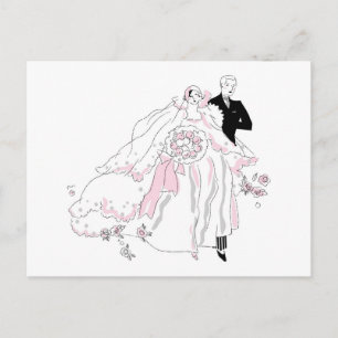 Cartão Postal Noiva e 1920
