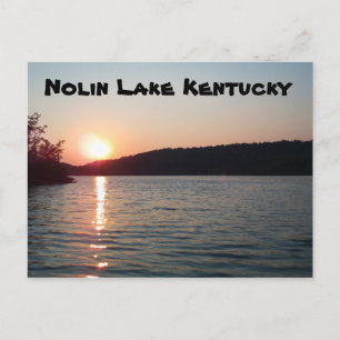Cartão Postal Nolin Lake Kentucky