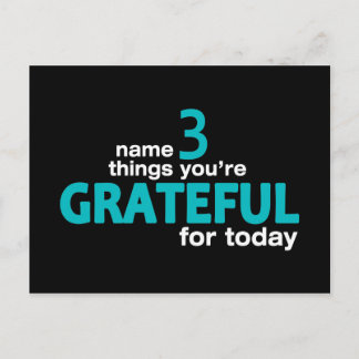 Cartão Postal Nome 3 Coisas... Coleção