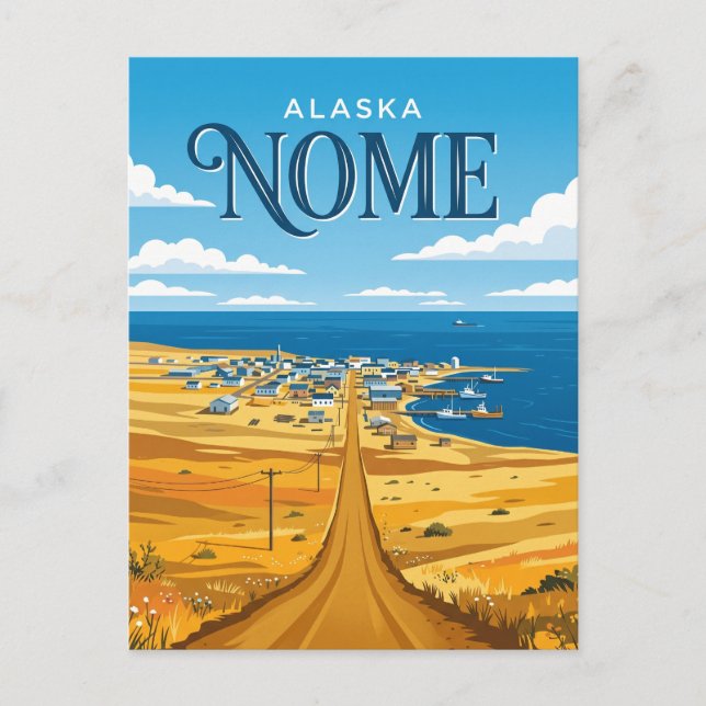 Cartão Postal Nome EUA (Frente)